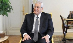 Adly Mansour, Egyptian  President 