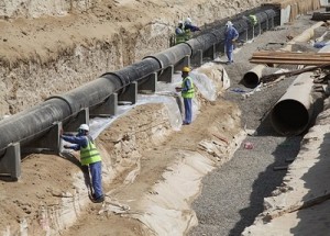 Dubai Electricity and Water Authority's Hatta pipeline project. 