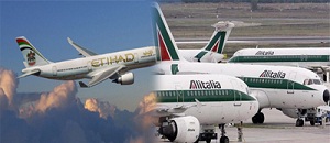 ''Etihad Airways'' and ''Alitalia''