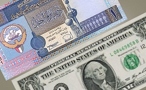 US dollar, Kuwait dinar