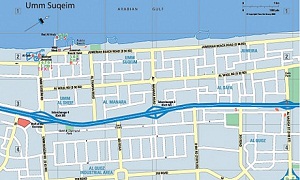 Al Quoz map