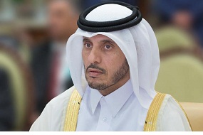 Sheikh Abdullah bin Nasser bin Khalifa Al-Thani, the Prime Minister and Interior Minister 