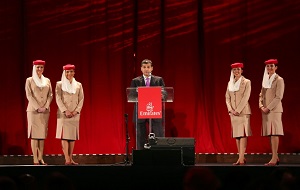 Adel Al Redha , Emirates Executive Vice President and Chief Operations Officer  at the ''Emirates ''gala