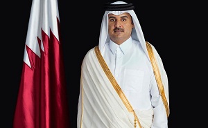 the Emir Sheikh Tamim bin Hamad Al -Thani