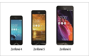 Asus, new smartphones ZenFone4, ZenFone5 and ZenFone6