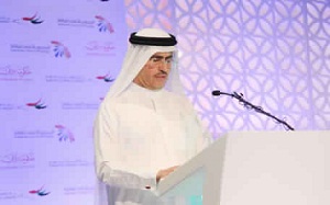 Saeed Mohammed Al Tayer, Vice-Chairman of the Supreme Council of Energy, and President of EEA at the press conference