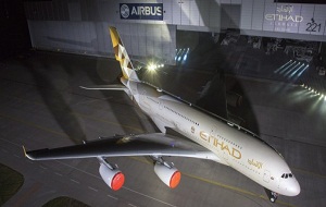 Etihad Airways, new A380 aircraft
