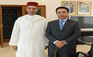 Mohamed Hassad, Moroccan Minister of Interior  met here on Friday with Abdullah bin Falah bin Abdullah Al-Dosari, Qatar's Ambassador to Morocco 