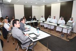 Japanese delegation met  by Mohammed Juma Al Musharrakh, Head of Investment Promotion at Shurooq