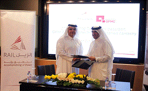 Saad Al Muhannadi, Qatar Rail's CEO and Issa Al-Hammadi , QPMC's CEO 