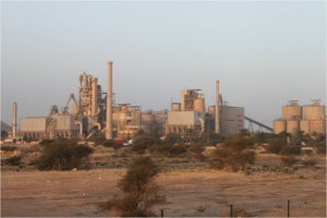 Al Ain Cement Factory at Sanaiya District