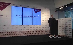  Sheikh Ahmed bin Jassim bin Mohammed Al-Thani, Minister of Economy Attends Expo Milano 2015