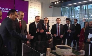 Economy Minister Inaugurates Final Design of Qatar Pavilion for Milan Expo 2015