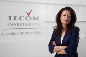 Dr Amina Al Rustamani, CEO of TECOM Investments