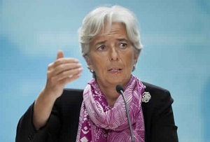 Christine Lagarde, Managing Director of the International Monetary Fund (IMF) 