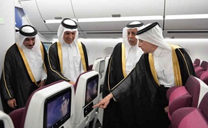 Deputy Premier Officially Inaugurates Qatar airways A350 XWB Aircraft