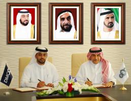 Ahmed bin Sulayem, DMCC, Executive Chairman and Abdulla S. Al Turifi, SCA's Chief Executive Officer.