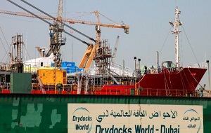 Drydocks World announces a record of 9 rigs in the Drydocks World-Dubai yard