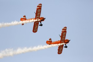Image 2 - The Breitling Wingwalkers at the Dubai Airshow 2015