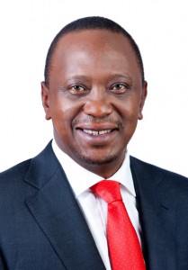 Kenyan President Uhuru Kenyatta