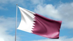 Qatar flag