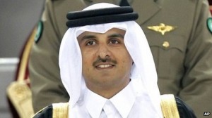 the Emir Sheikh Tamim bin Hamad Al-Thani 
