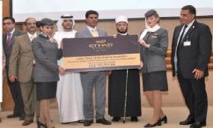 Etihad Airways's delegation in Children's Cancer Hospital Egypt 