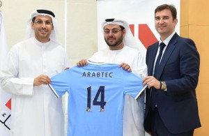 Arabtec Holding today signed an agreement with Manchester City Football Club