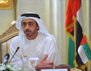 H.H. Sheikh Abdullah bin Zayed Al Nahyan, U.A.E. Foreign Minister 