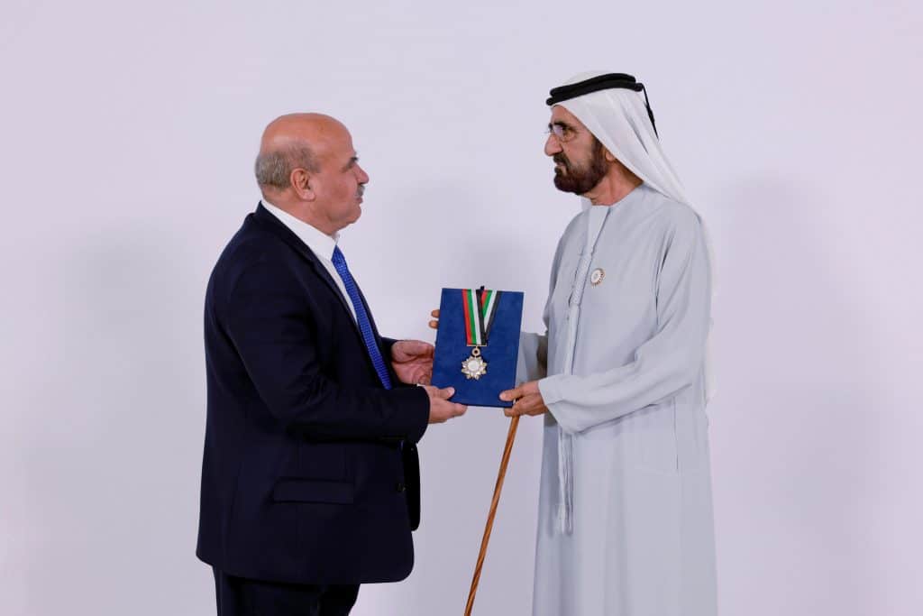 Azizi Developments’ Founder & Chairman, Mr. Mirwais Azizi, Receives Medal Of His Highness Sheikh Mohammed Bin Rashid Al Maktoum For Philanthropy