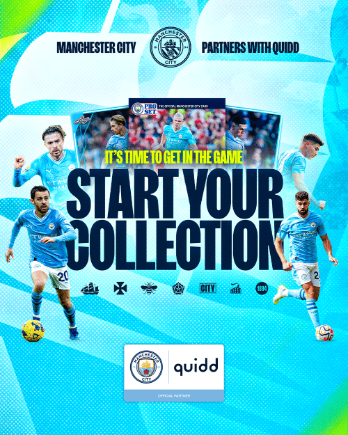 Manchester City Announces New Partnership With Quidd