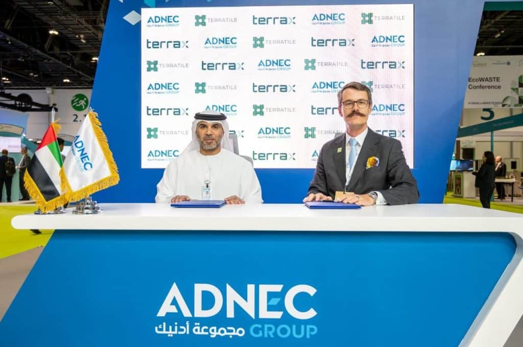 ADNEC Group, Terrax to develop 100% recycled flooring to support sustainability in events industry